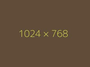 1024x768 Dummy Image. Brown with yellow text.